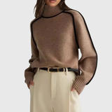 Sandrine | Maglione elegante con collo alto
