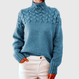 Nina | Maglione a Collo Alto Caldo