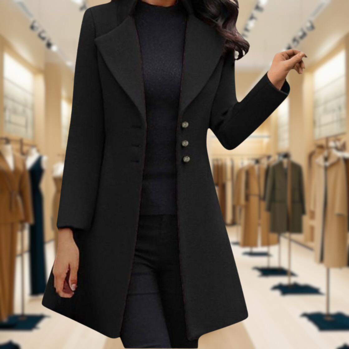 Venzi – Cappotto elegante con maniche lunghe