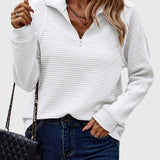 Christine | Maglione elegante a mezza zip