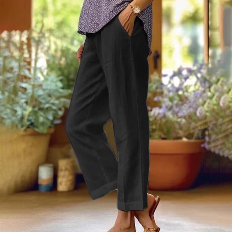 Vayla - Pantaloni classici rilassati
