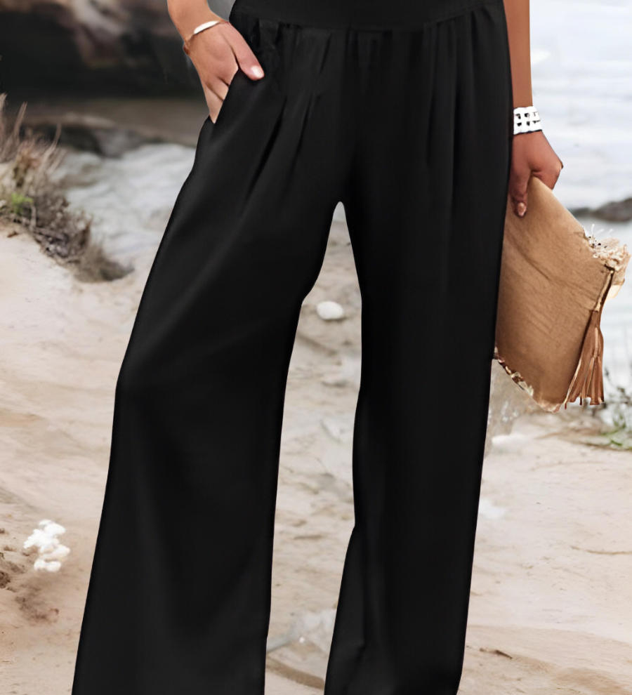 Aileen - Pantaloni larghi da spiaggia