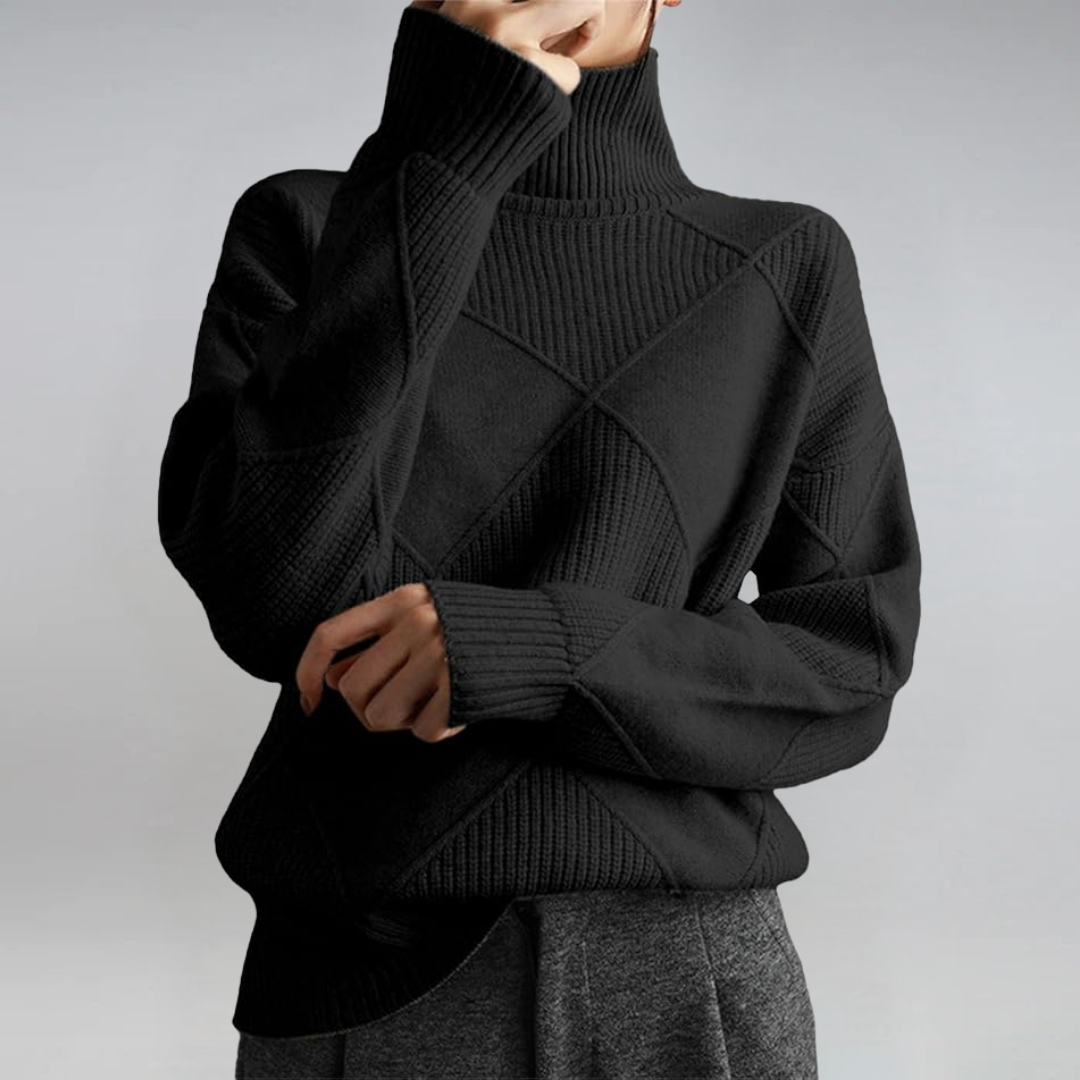 Anne | Maglione Collo Alto Luxe