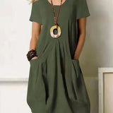 Marije - Abito Casual con Tasche
