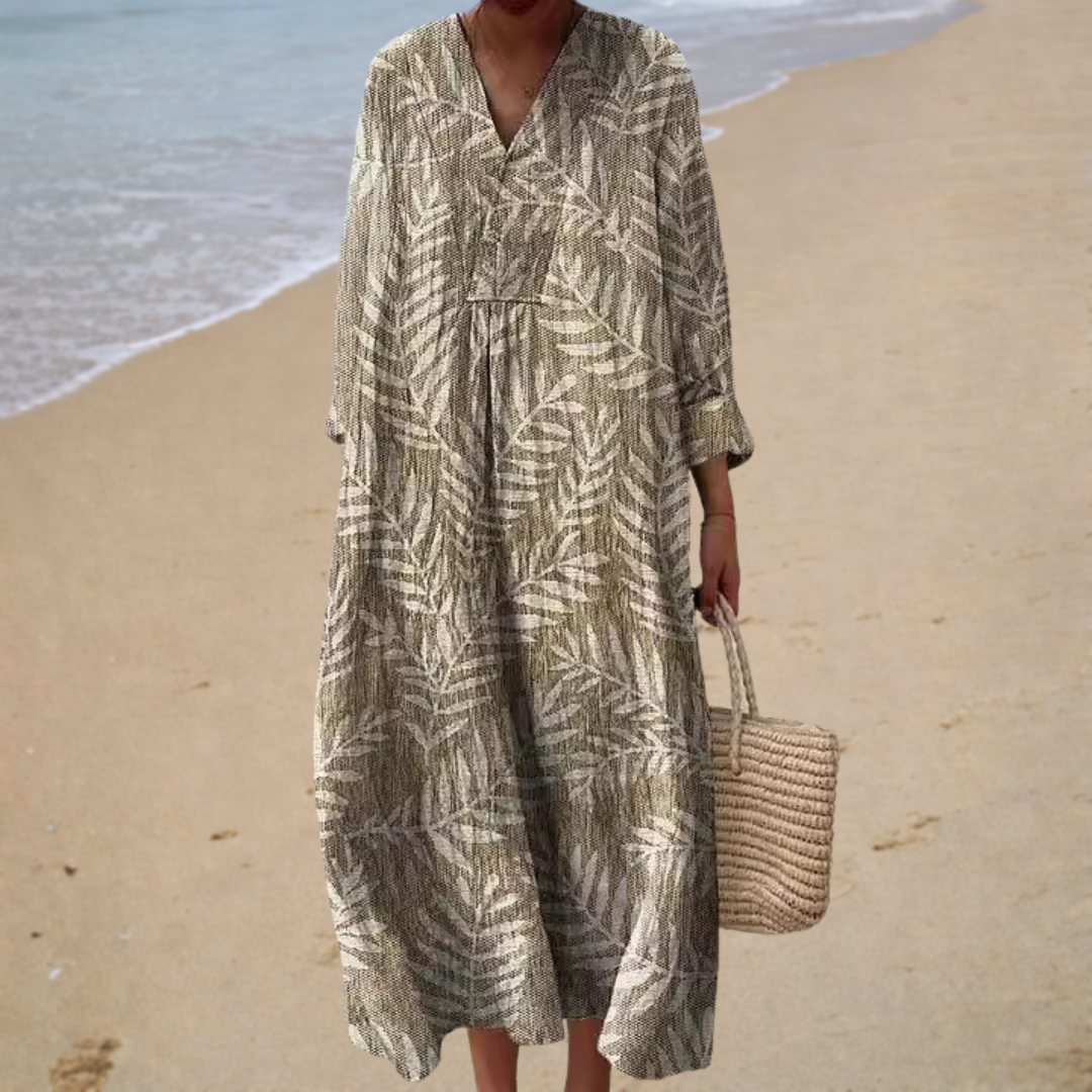 Camille - Vestito Estivo Stampato Flattering