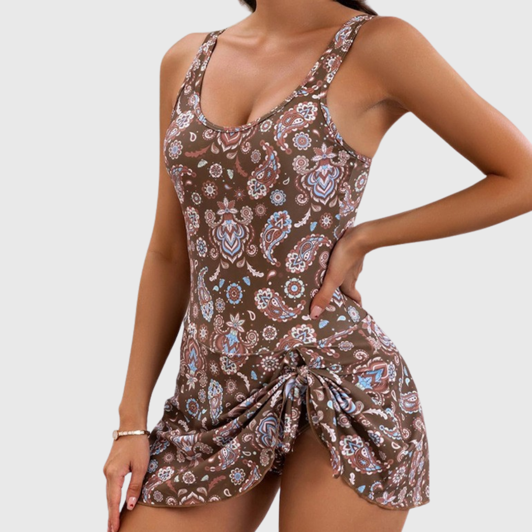 Clara | Costume da bagno intero con gonna