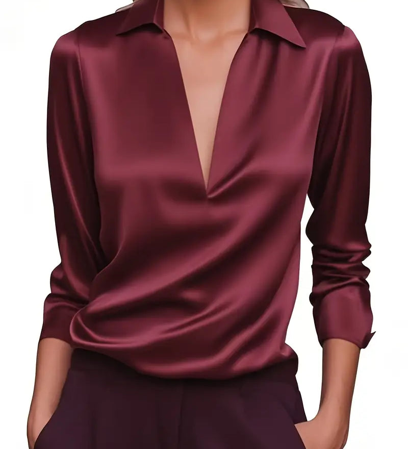 Serena – Camicetta Elegante in Raso