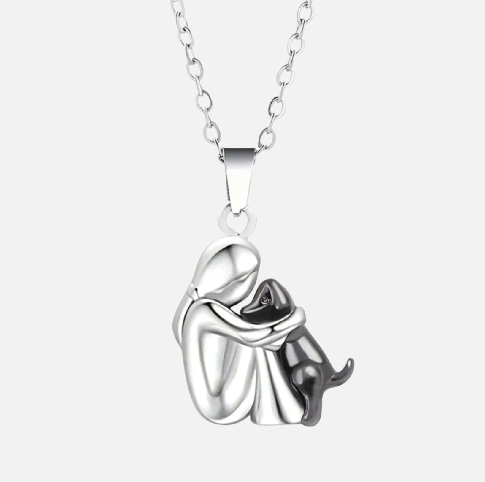 Collana con pendente a forma di cane