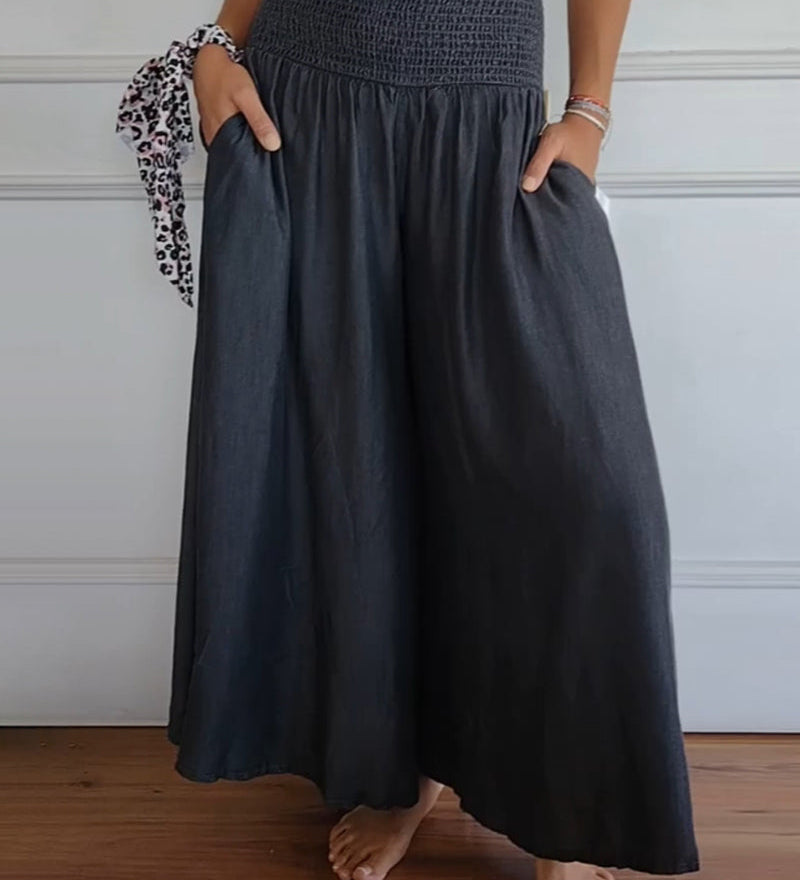 MIRA - Pantaloni con elastico in vita
