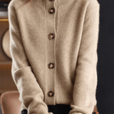 Stéphanie | Cardigan in Cashmere Stile Retro