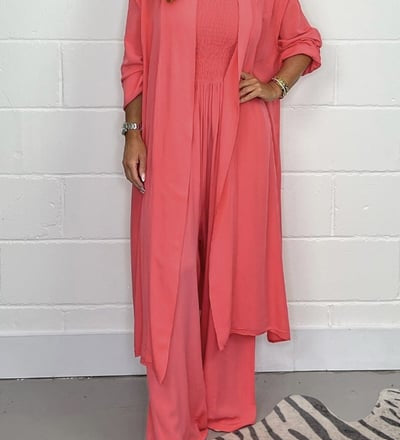 Look completo: Tuta Elegante + Kimono leggero GRATIS