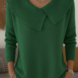 Giuliana™ | Maglia Calda con Colletto Morbido