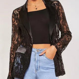 Féline - Blazer di pizzo di lusso