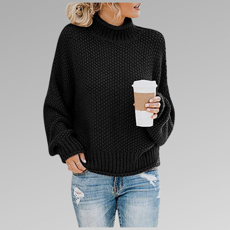 LUCINDA™|MAGLIONE COLLO ALTO