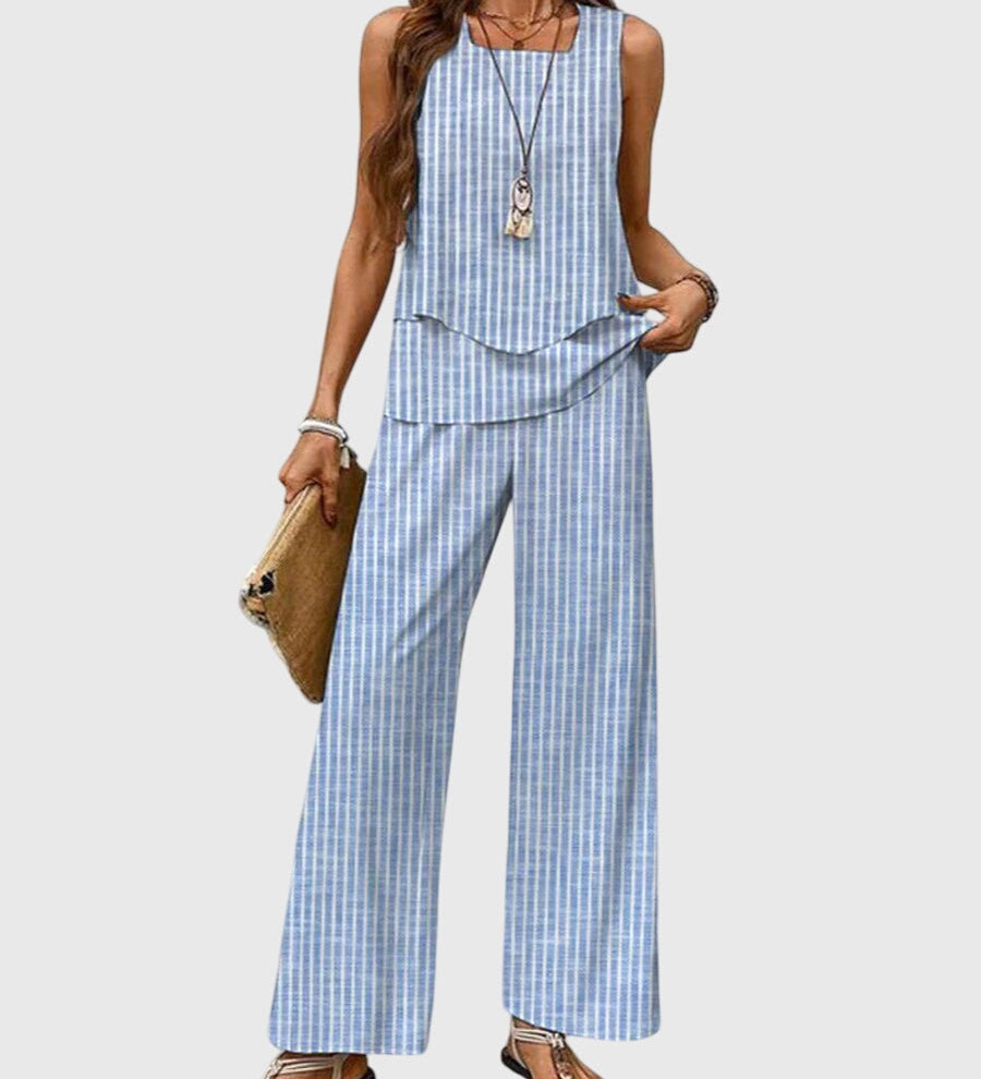 Brenda | Elegante Completo Estivo a Due Pezzi