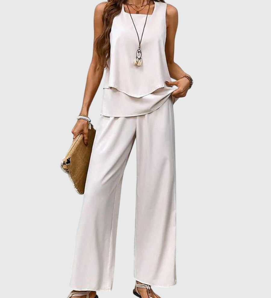 Brenda | Elegante Completo Estivo a Due Pezzi