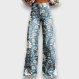 Tavira – Jeans dichiarativi con motivo selvaggio