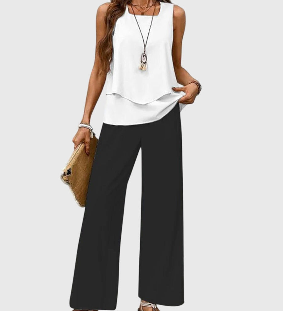 Brenda | Elegante Completo Estivo a Due Pezzi