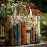 Borsa™ Matelassé Artigianale: Libri e Fiori