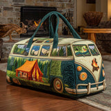 Borsa da viaggio a sacco trapuntata con van da campeggio NCU0NT9732