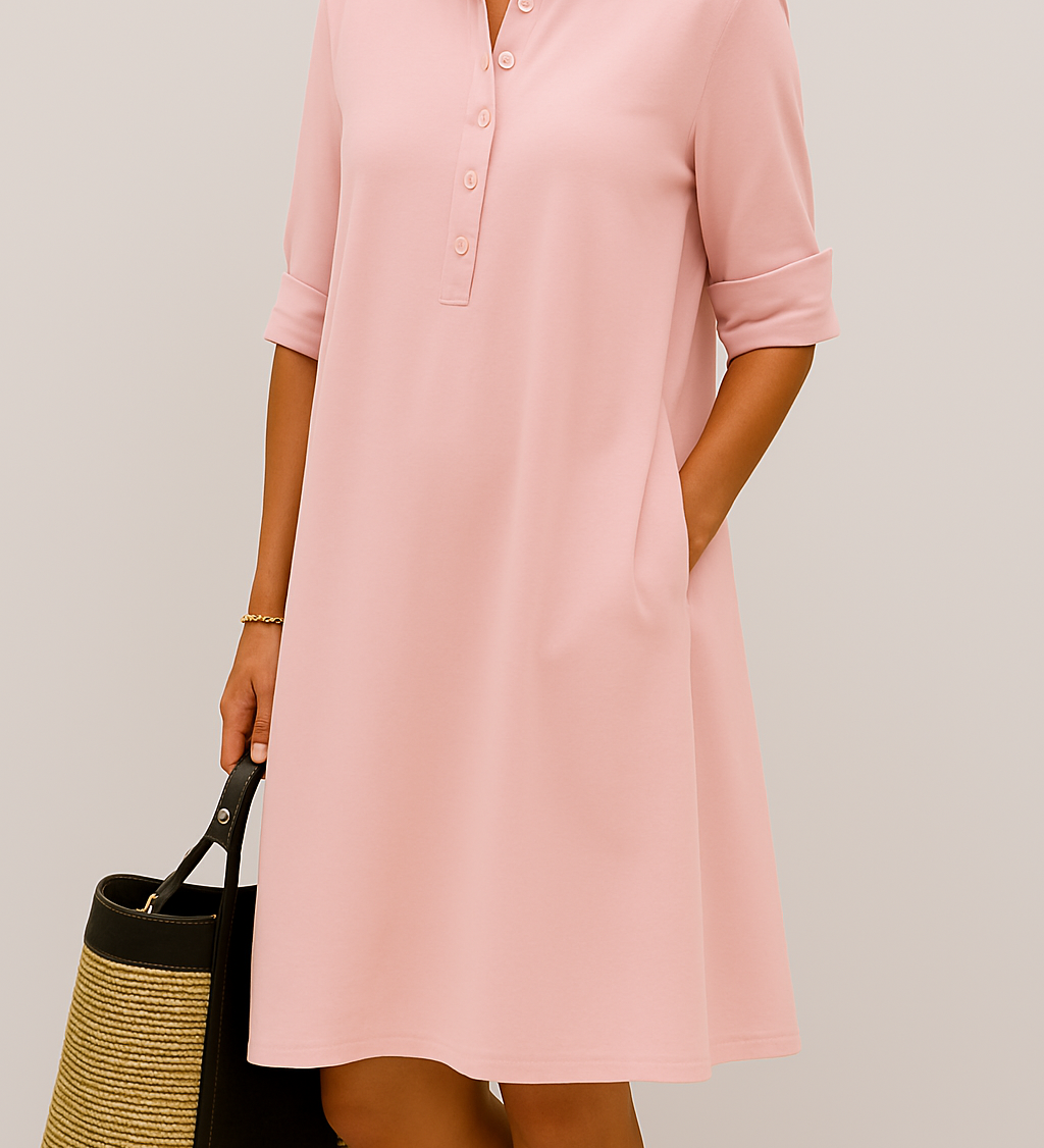 Elodie - Abito camicia con bottoni