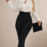 Blusa in satin - Doppio Fiore