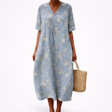 Linea - Abito Estivo Stampato Flattering