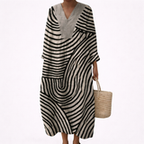 Lila - Vestito Estivo Stampato Flattering