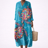 Éloïse - Abito Estivo Stampato Flattering