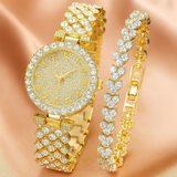 Set Orologio e Bracciale Luxe Radiance Oro