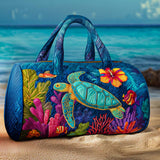 Borsa da viaggio trapuntata con paradiso corallino NCU0NT10017