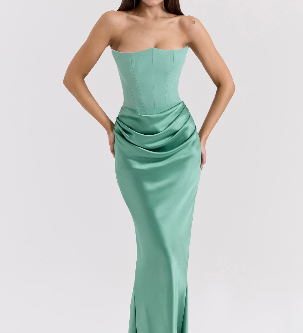 Serene | Vestito in raso