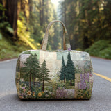 Borsa da viaggio trapuntata con sogno nel bosco NCU0DV7506