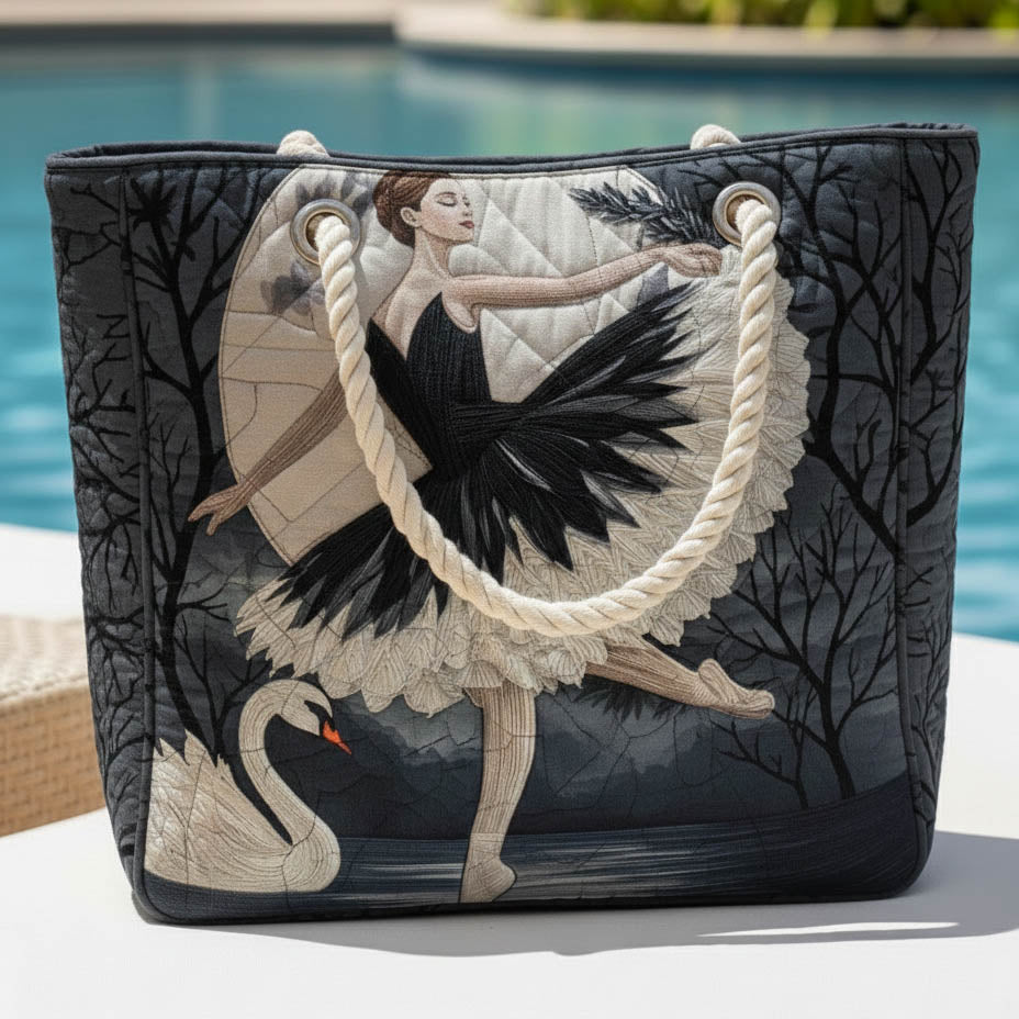 Borsa da Spiaggia Statement Ballerina Elegante – Capiente