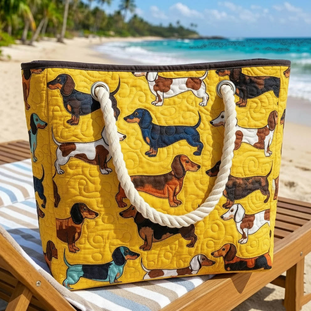 Borsa Mare e Piscina Trapuntata Bassotto