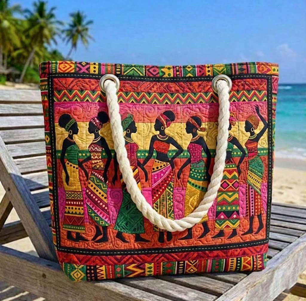 Borsa Mare Trapuntata Regine Africane – Idea Regalo