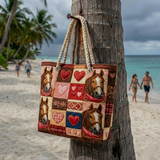Borsa Mare Trapuntata Cavallo della Prateria – Idea Regalo