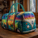 Borsa da viaggio trapuntata in stile heritage NCU0PT8922
