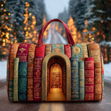 Borsa da viaggio trapuntata con biblioteca nascosta NCU0TD872