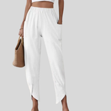 Essari - Pantaloni con orlo diviso