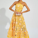 Melanie - Abito cut-out con halter