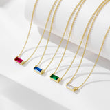 Livia – Collana in argento con piccolo pendente