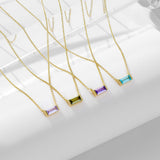 Livia – Collana in argento con piccolo pendente