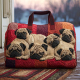 Borsa da viaggio trapuntata con carlino tenero NCU0PT9564