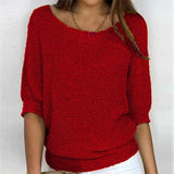 ARIANNA|TOP IN MAGLIA RILASSATO