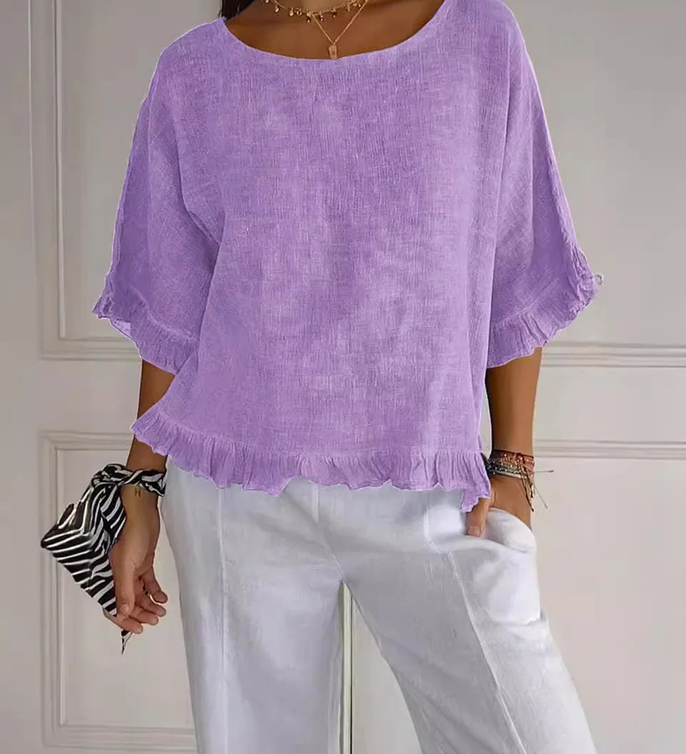 Elena |  Blusa Morbida e Versatile