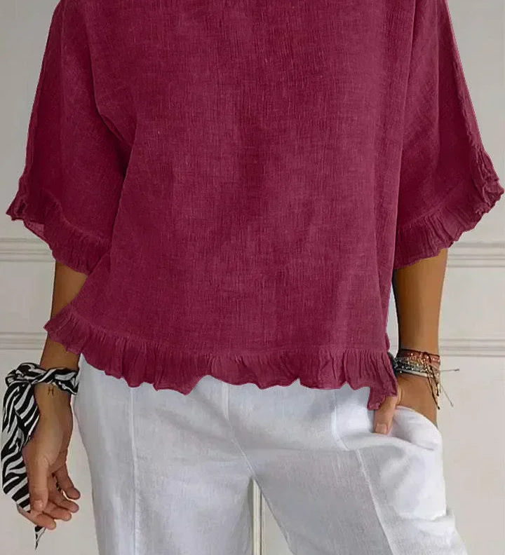 Elena |  Blusa Morbida e Versatile