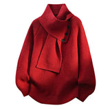 ELZA™|MAGLIONE COLLO SCIARPA