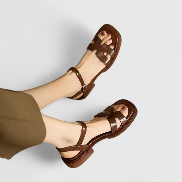 Vera - Eleganti Sandali Piatte