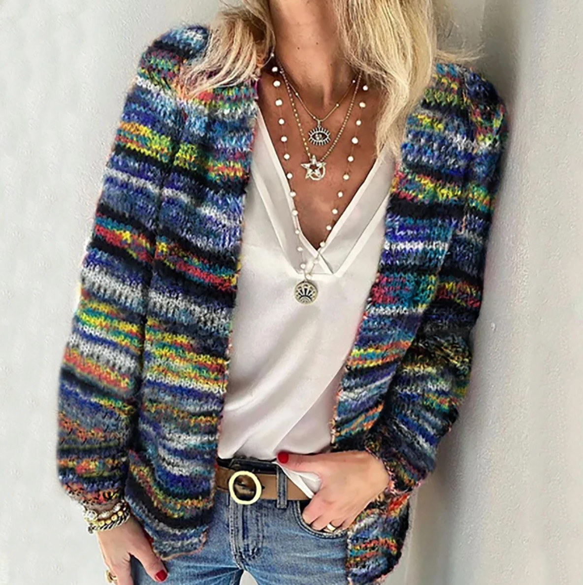 Katherina™ | Cardigan Multicolore